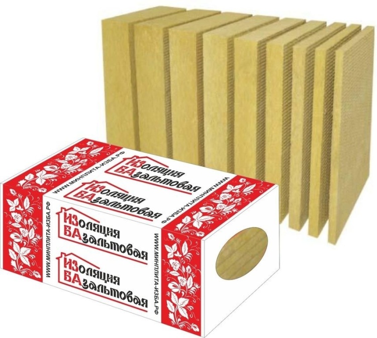 Утеплитель Изба 70 Вент-Фасад 1200х600х80 мм, 5 шт. уп