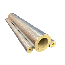 Цилиндры минераловатные тепло и звукоизоляционные огнезащитные EURO-ШЕЛЛ Ц 100/Ф, 1000x38x50